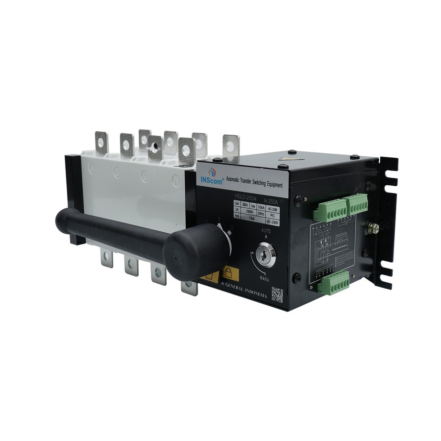 ATS 4P 250A AUTOMATIC TRANSFER SWITCH CHANGE OVER SWITCH COS OTOMATIS
