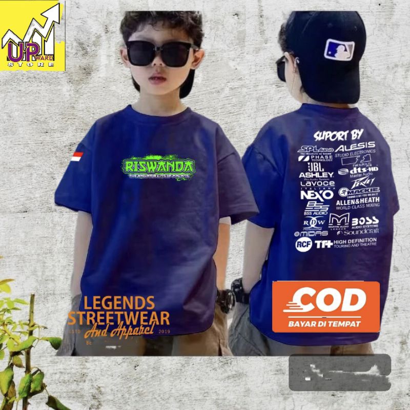 baju kaos RISWANDA audio sound system bahan adem