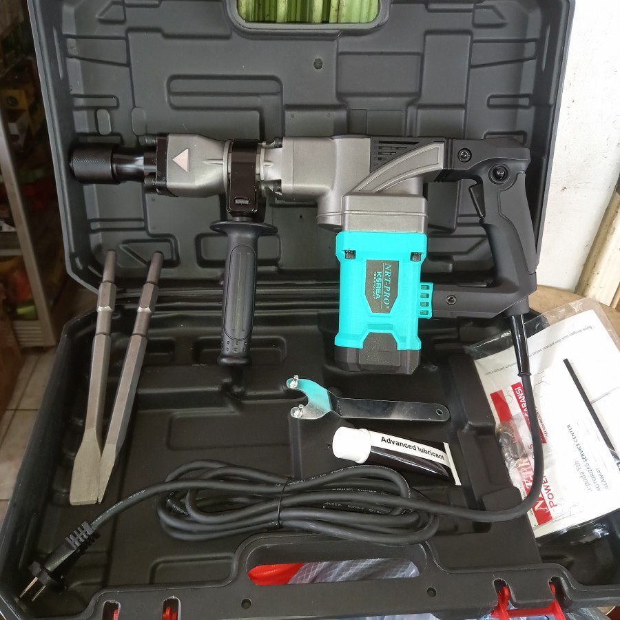 NRT-PRO HM 0810 HD MESIN BOR BOBOK BETON TEMBOK DEMOLITION HAMMER NRT PRO