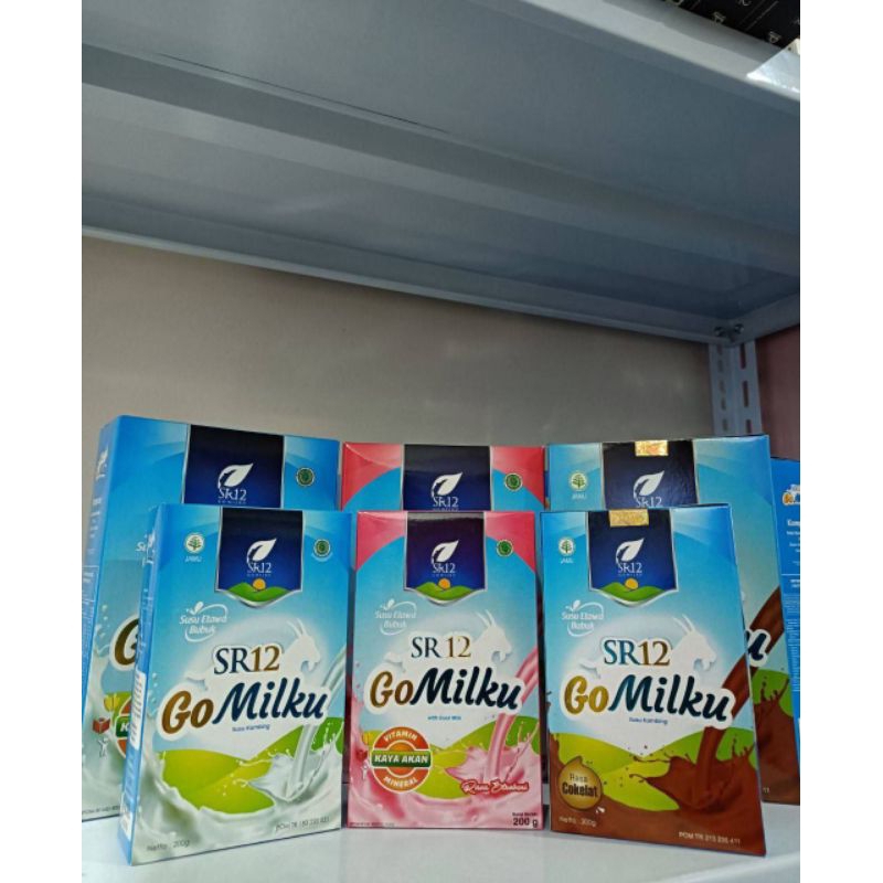 

Gomilku sr12 susu kambing etawa premium/tidak berbau amis