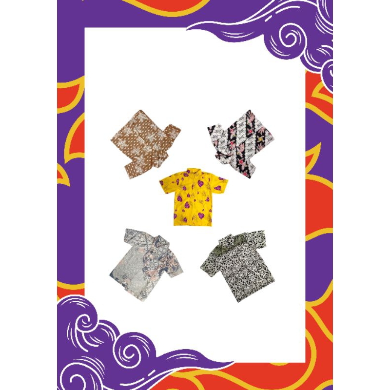 Batik Anak Casual/Batik Anak Formal/Batik Anak SD/Batik Anak Kondangan/Batik Anak Terlaris/Batik Ana