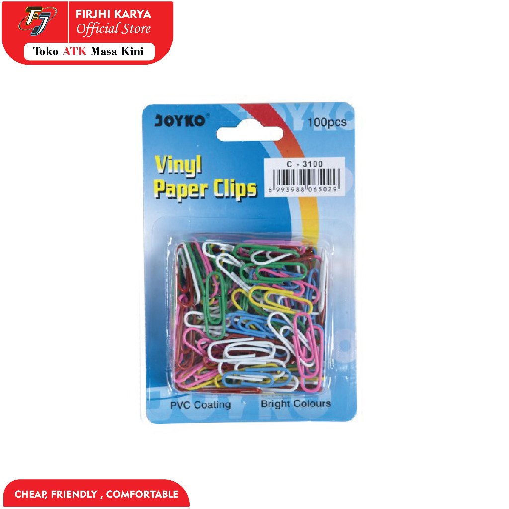 

Paper Clip Warna Warni - Joyko