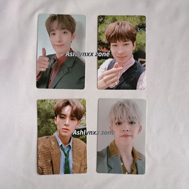 PC Photocard Seventeen Scoups Mingyu Wonwoo DK An Ode The Poet