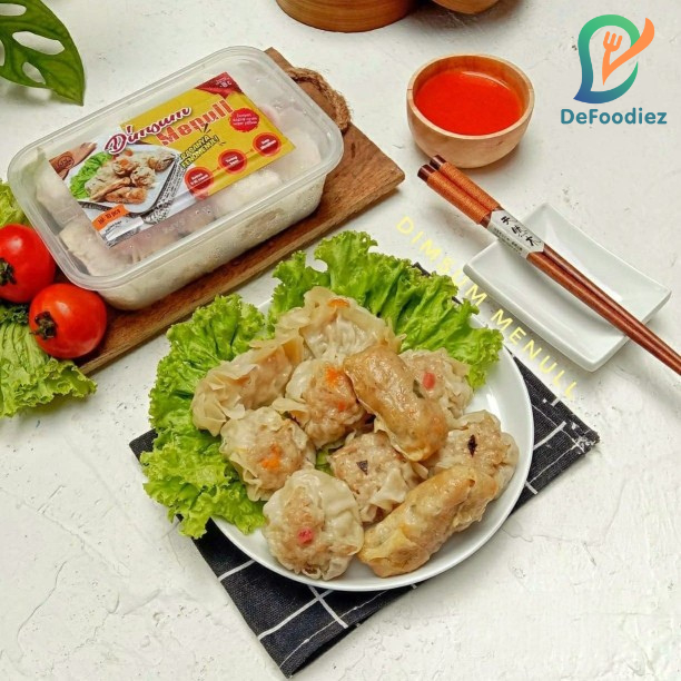 

Dimsum Ayam Premium By Menull Isi 10pcs Plus Saos / Dimsum Frozen / Dimsum Menull