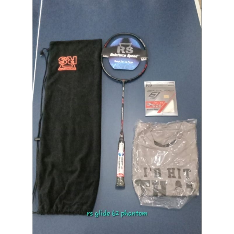 RS Glide 62 Phantom - Raket Badminton