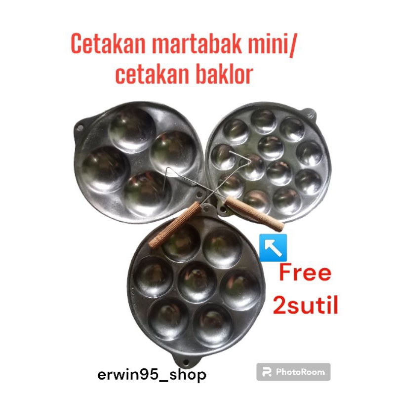 cetakan martabak mini/cetakan baklor dan takoyaki