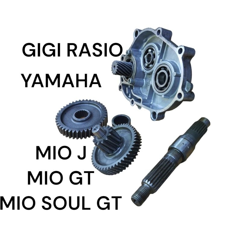 gigi rasio yamaha mio j mio gt soul gt
