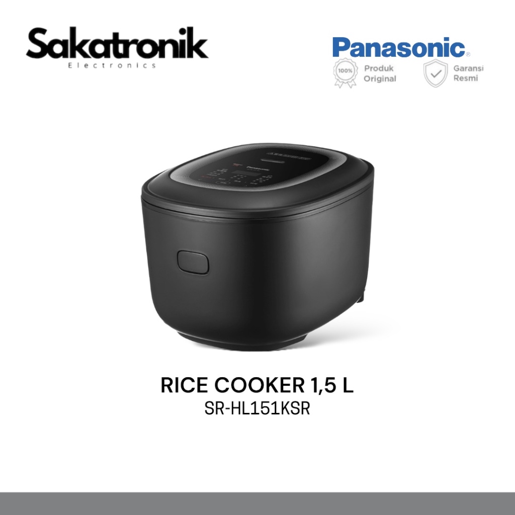 Rice Cooker Panasonic Digital Low Carbo 1,5 Liter SR-HL151KSR HL151