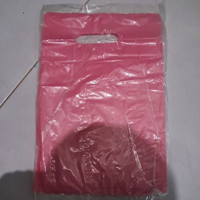 Kresek Olshop Plastik Olshop Polos Plong Tebal Ukuran 20x30