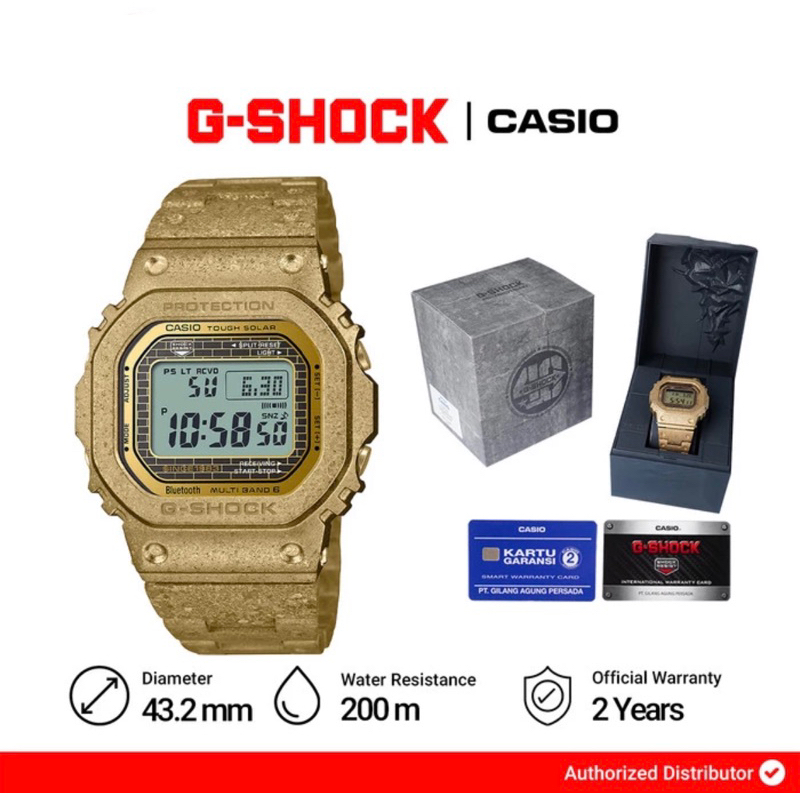 Jam Tangan Pria Casio G-Shock GMW-B5000PG-9DR / GMW-B5000PG-9D Original
