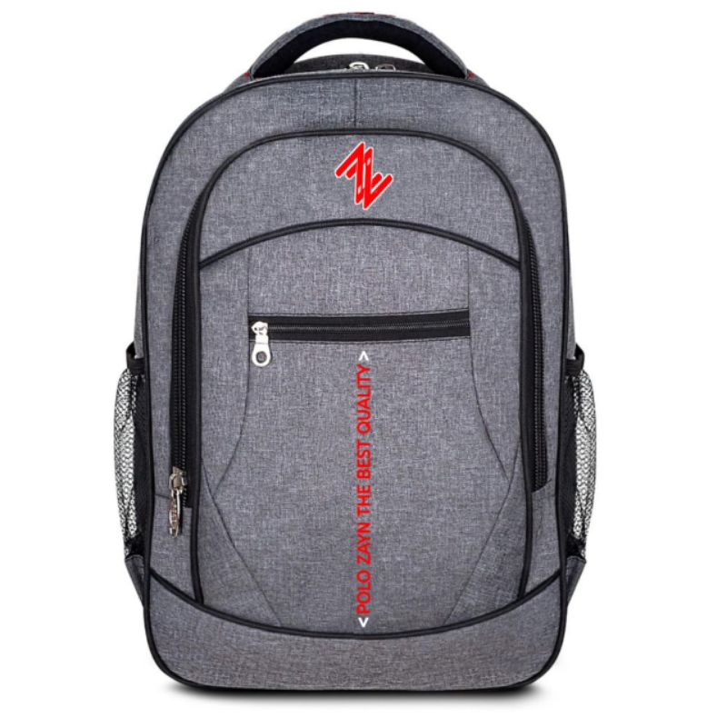 Tas Ransel Sekolah Polo Zayn Size 16Inch Tas Laptop Pria
