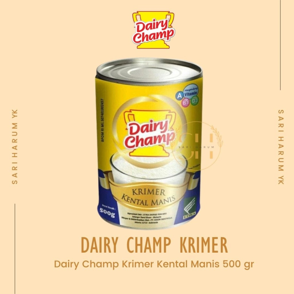 

Dairy Champ Krimer 500gr | Krimer Kental Manis