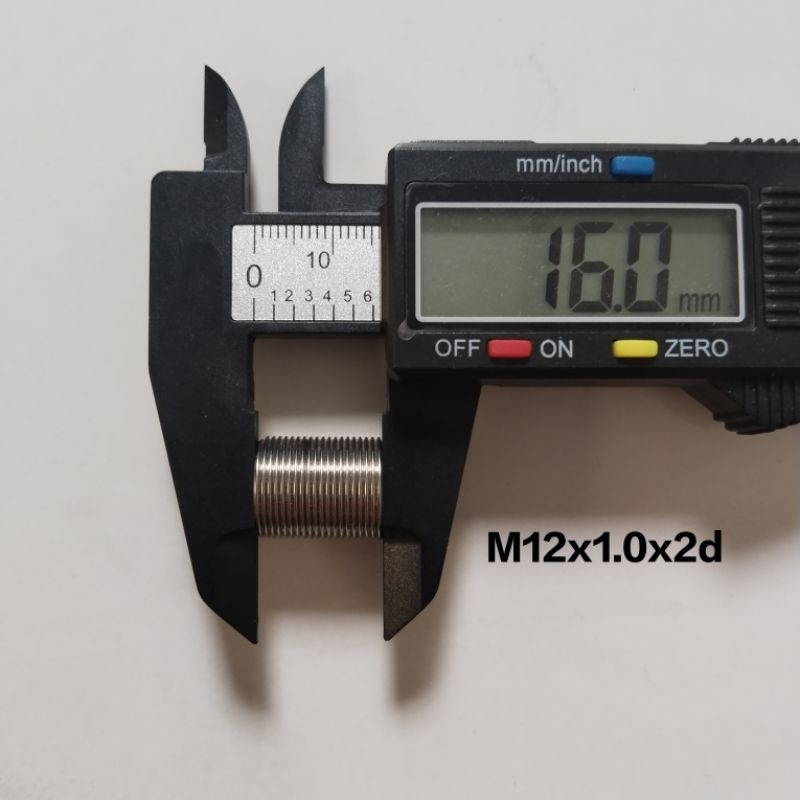 Recoil Baut M12x1.0 Drat halus