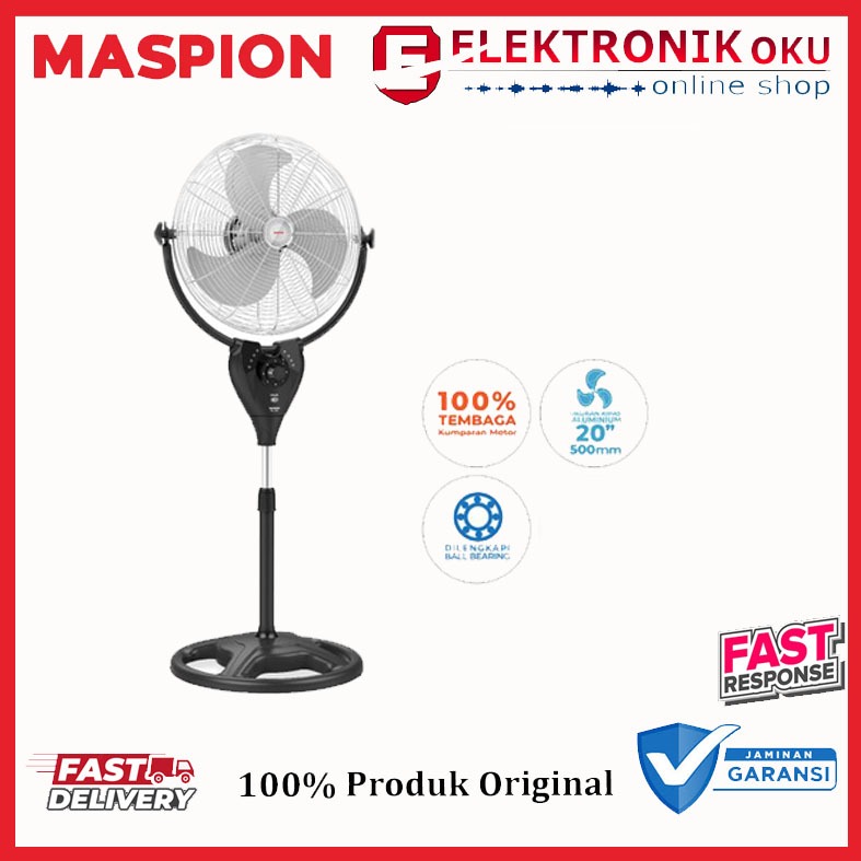 KIPAS ANGIN BERDIRI MASPION PW 507S 20 INCH