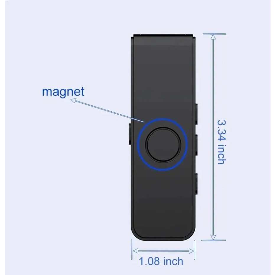 MH - Spy Camera HD Model Rotating Camera Mini Kamera Pengintai Clip Z8