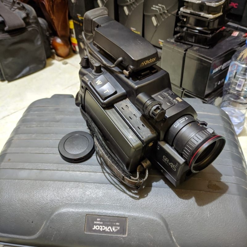 LENSA KAMERA VICTOR VIDEO MOVIE GR-45 KAMERA JADUL HANDYCAM  MADE IN JAPA JADUL