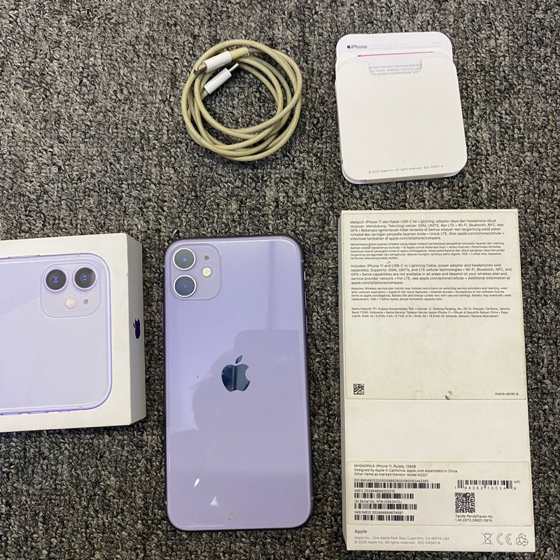 iphone 11 128gb iBox fullset like new