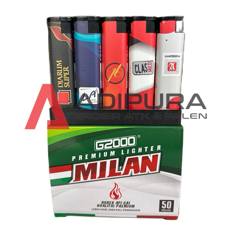 (50 Pcs) Korek Bara G2000 MILAN