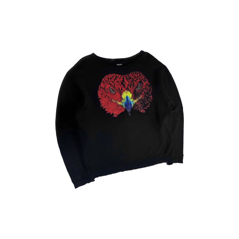 MARCELO BURLON EAGLE FACE SWEATSHIRT LUXURY MADE IN PORTUGAL