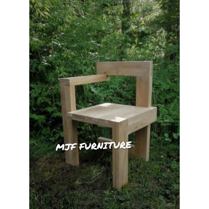 Kursi kayu unik/Kursi kayu minimalis/Kursi kayu serbaguna/Kursi Cafe minimalis/Kursi Makan/Kursi ngo