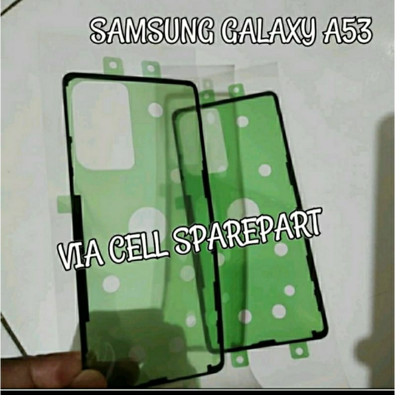 Lem Adhesive Samsung A53 Stiker Perekat Backdoor Samsung A53