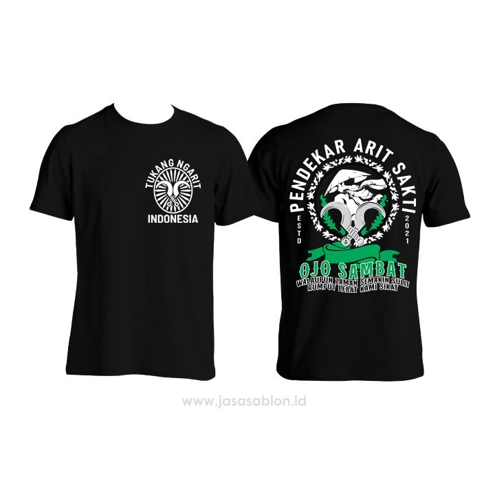 Kaos Pendekar Arit Sakti Tukang Ngarit Suket Njembrung Kami Basmi perguruan arit sakti kaos PASUKAN 