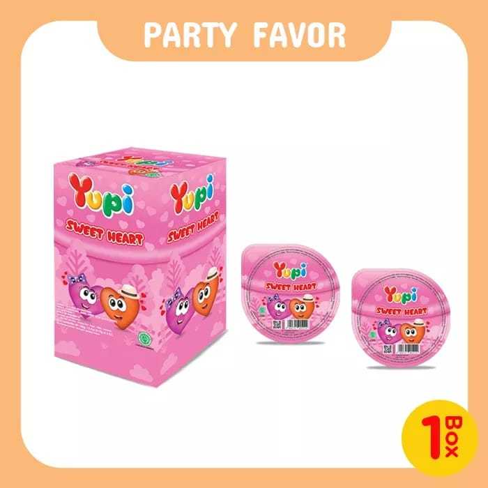 

Yupi Sweet Heart | Isi 12 Pcs
