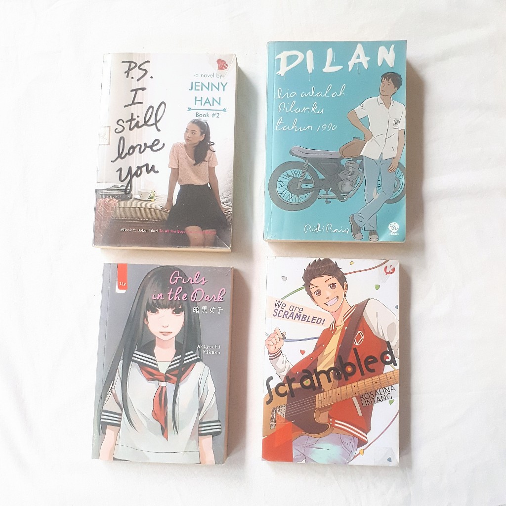 Preloved Buku Bacaan Novel Preloved Original Dilan Hyouka