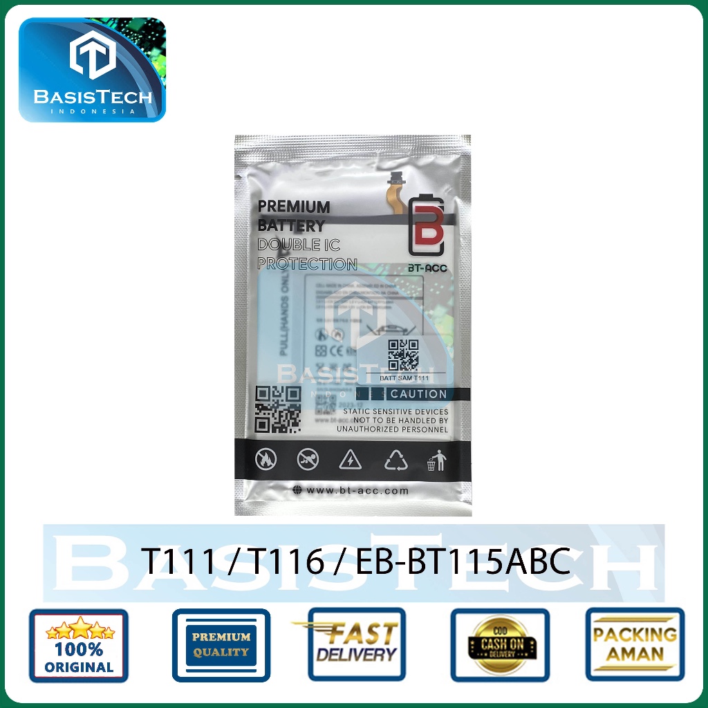 BATERAI SAMSUNG TAB 3 LITE T111 T116 EB-BT115ABC - BT-ACC DOUBLE IC POWER PROTECTION