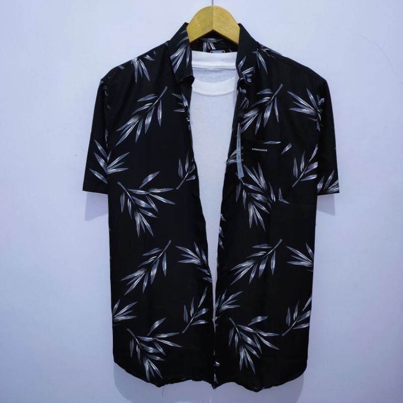 TERLARIS ) Kemeja Surfing Pria Motif Pantai Baju Distro Original Kasual Premium