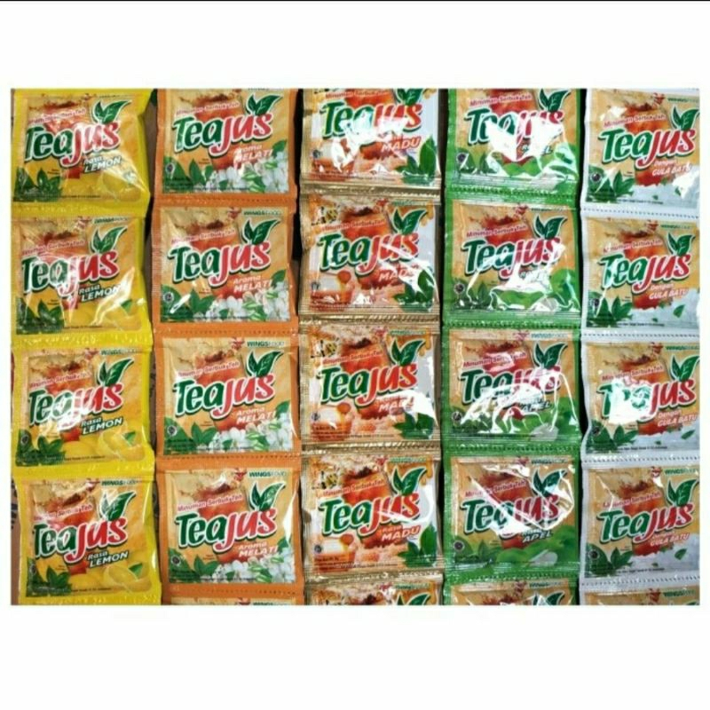 

Teajus instant sachet | tea jus teh isi 10 sachet