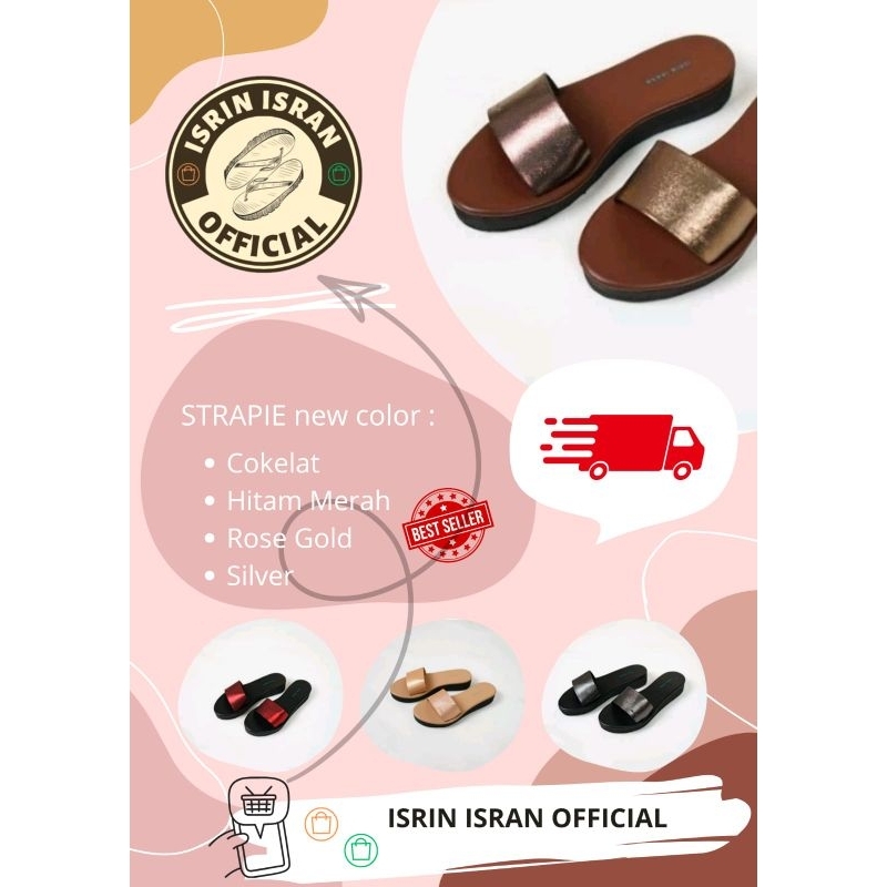 SANDAL WANITA STRAPIE ISRIN ISRAN ORIGINAL