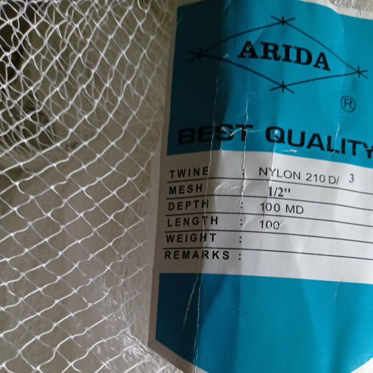 First Now  Jaring Bahan anco  inchi d3 nilon Jaring Bahan Jala Jaring Arida  inchi nilon Jaring anco
