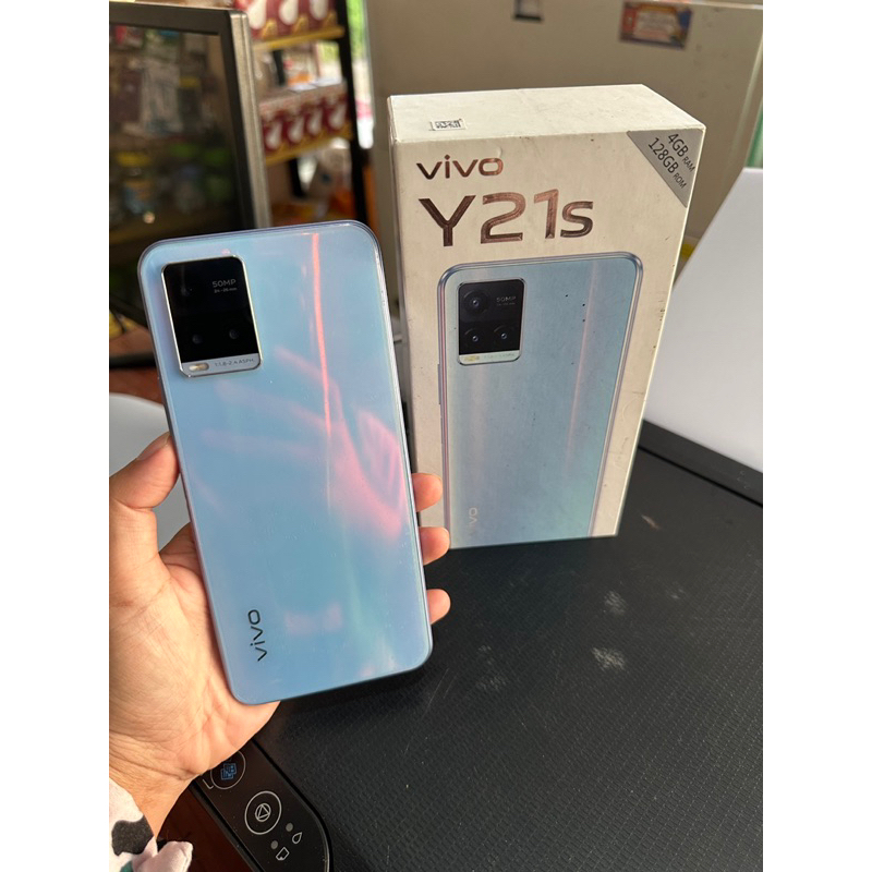 Vivo y21s 4/128 gb fullset original Like new