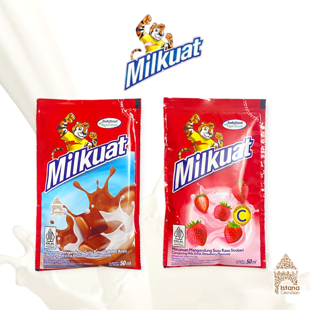 

Milkuat Susu Bantal Pouch Cokelat / Strawberry 50 ML