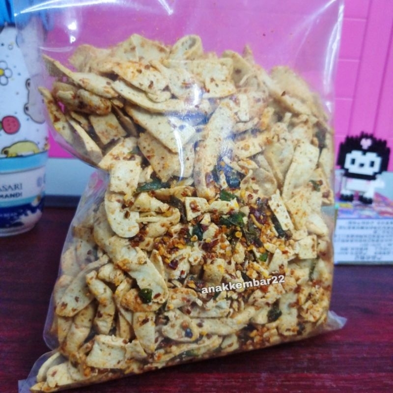 

OTAK OTAK IKAN GORENG KRIUK BUMBU CIKUR PEDAS DAUN JERUK