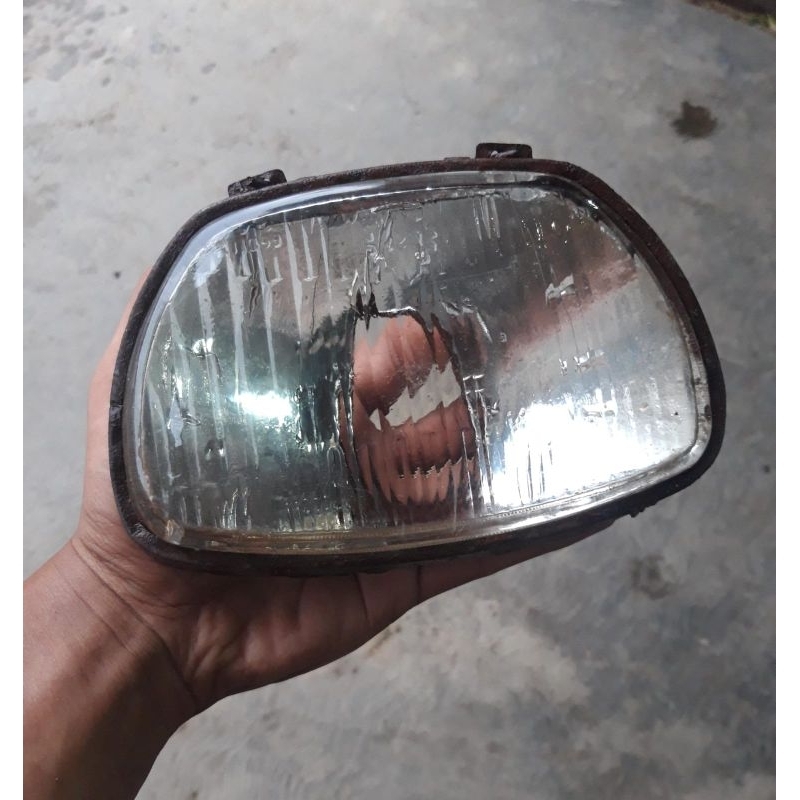 headlamp siem dalam vespa super sprint lampu depan siem luar kaca reflektor siem vespa super sprint 