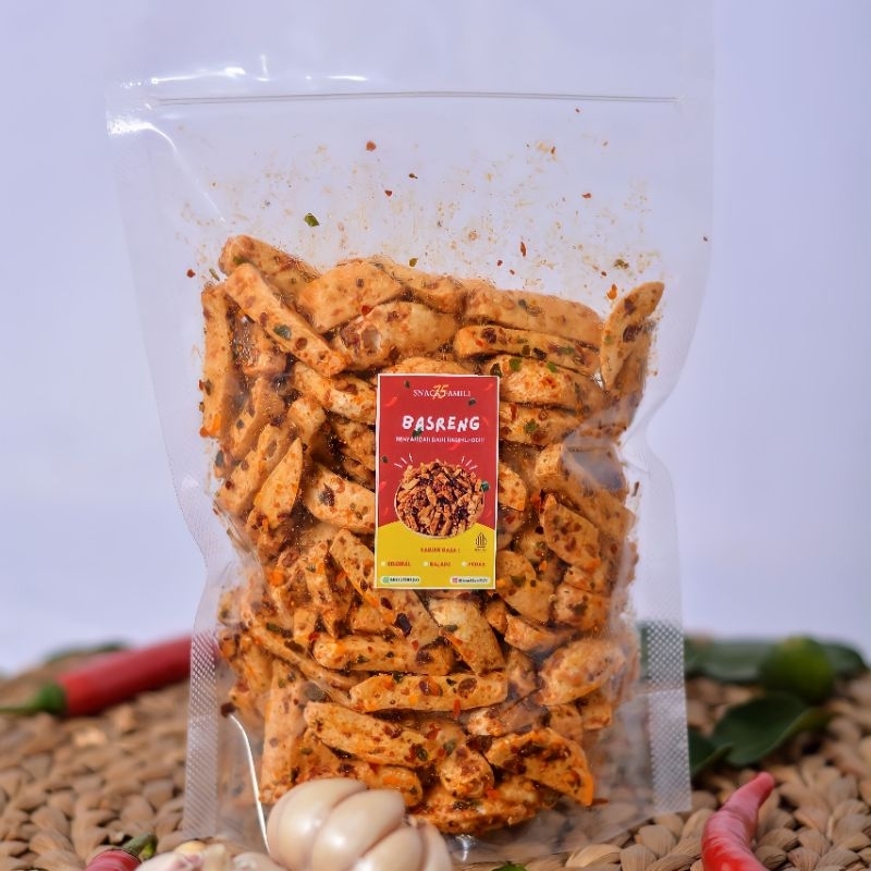 

snackfamili75 Basreng Pedas 250 gram