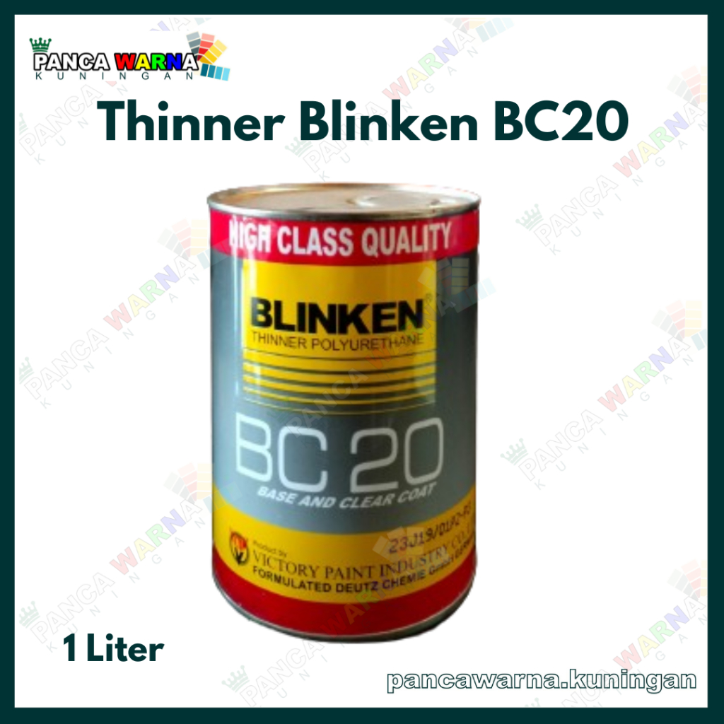 THINNER BLINKEN BC20 / PENGENCER CAT / PERNIS BLINKEN PU - 1 Liter