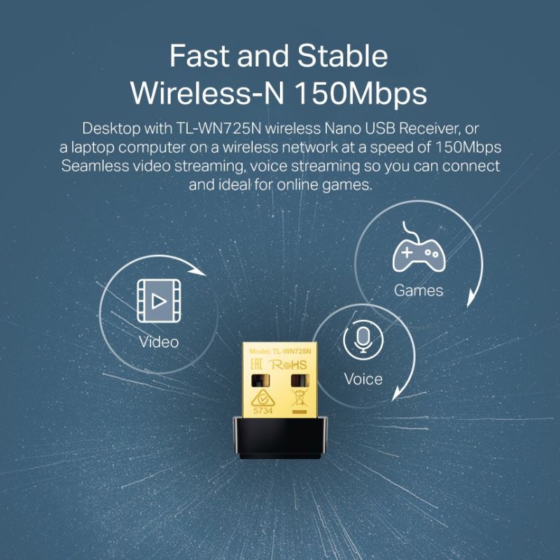 TP-Link TL-WN725N usb wifi tp link adapter tl wn725n tlwn725n wifi receiver