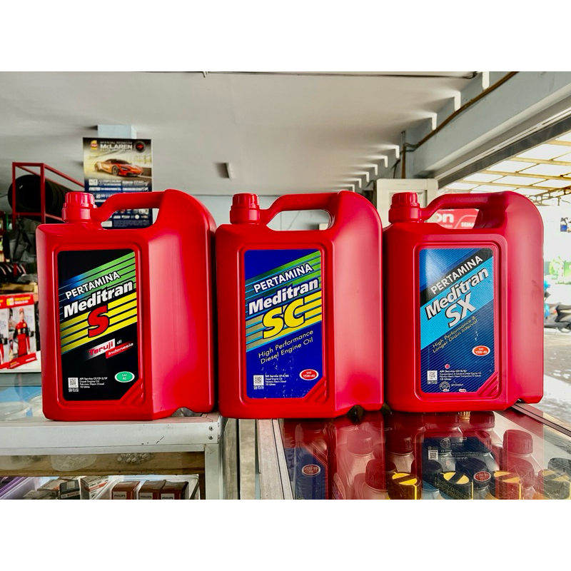 Oli Pertamina Meditran S40 / Meditran SC 15w40 / Meditran SX 15w40 (10L)