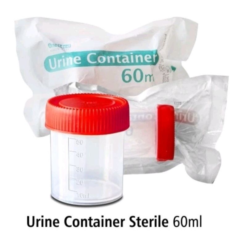 Pot Urine Sterile 60 ml / Urine Container Sterile 60 Ml