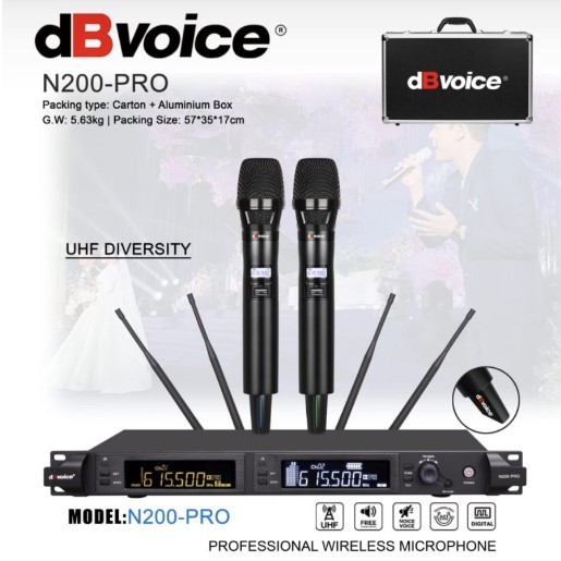 Mic Wireless DB Voice N200 DbVoice N 200 PRO