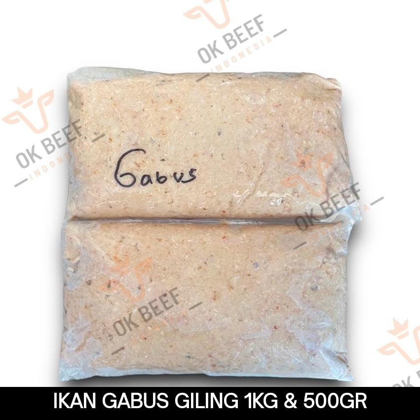 

Ikan Gabus Giling Super Tanpa Kulit & Tulang - 500 gram