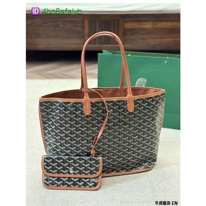 Original GOYARD shopping bag tote bag 36 * 28cm