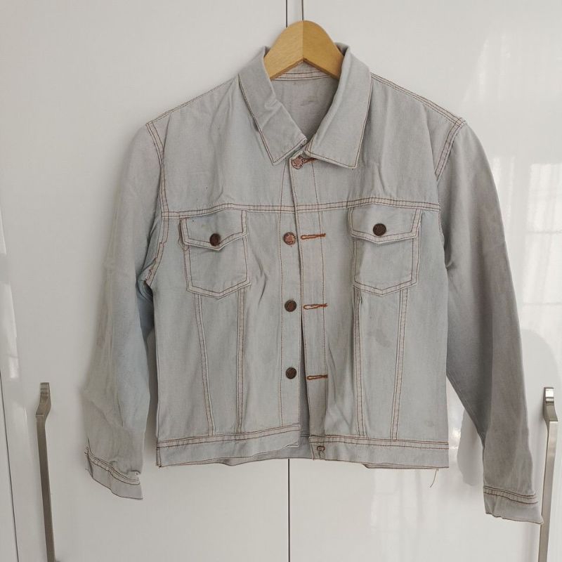 preloved jacket jeans wanita