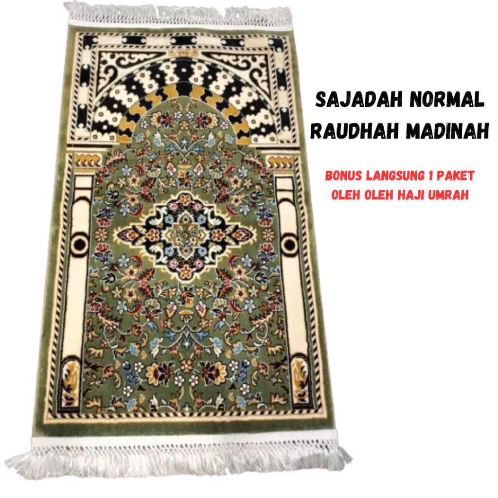 SAJADAH RAUDAH, SAJADAH RAWDAH, SAJADAH RAUDHAH, SAJADAH RODHOH, SAJADAH MASJID NABAWI, SAJADAH MADI