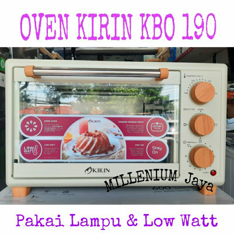 OVEN / PANGGANGAN KIRIN LOW WATT KBO 190 LW