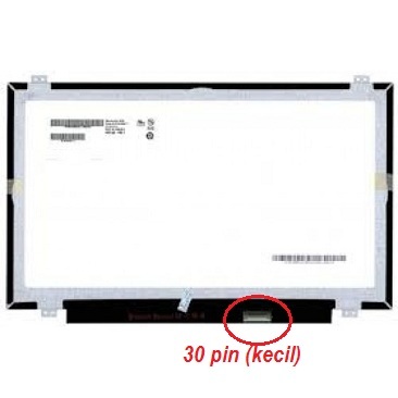 LED LCD LAYAR SCREEN LAPTOP 14" FHD (1920x1080) 30pin Slim