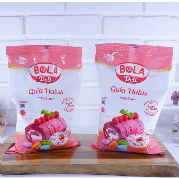 

Gula halus pink bola Deli 10 kg